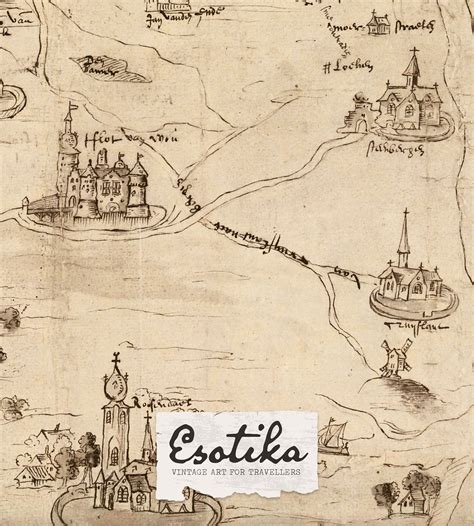 Antique Map of Netherlands / Country Map Drawing / Vintage PRINTABLE Map Drawing / Old World ...