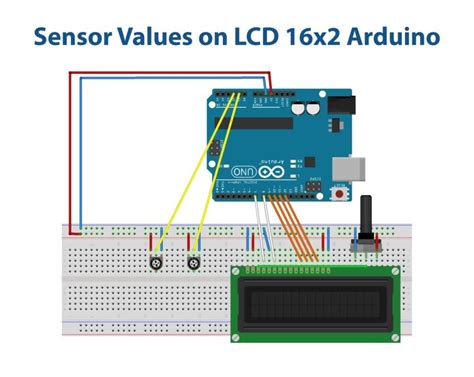 Image result for Arduino Measurement Detector Using 16 X 2 LCD Display HC-SR04