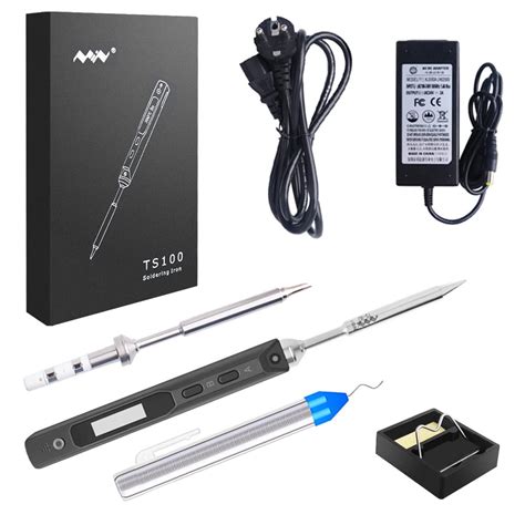 Buy NewHail TS100 Electric Soldering Iron Kit 65W Portable Smart ...
