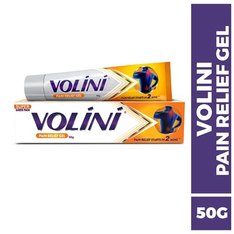 Volini Pain Relief Gel, 50 gm Price, Uses, Side Effects, Composition ...