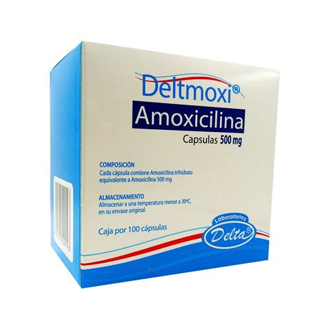 Deltmoxi 500 Mg Blíster X 10 Cápsulas - Droguería Alameda Sur