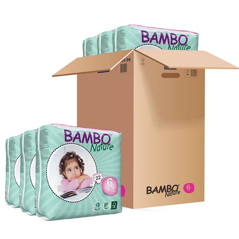 Buy Bambo Nature Premium Baby Diapers - Extra Large Size, Monthly Pack ...