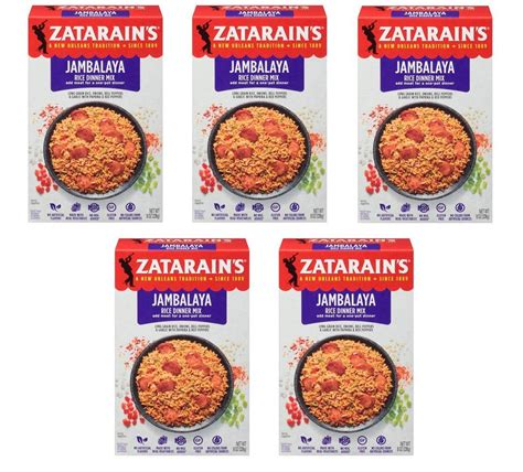 Zatarain,S New Orleans Style Mixes, Jambalaya, 8 Oz (Pack Of 5 ...