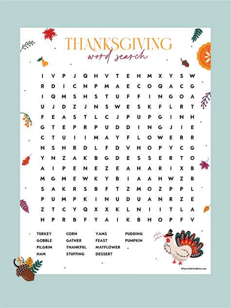 Free Printable Back to School Word Search - Favorite Printables