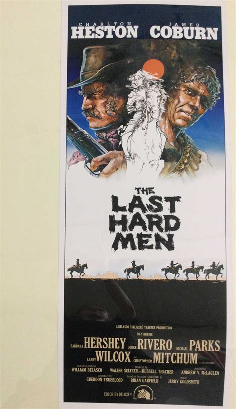 Lot - Vintage Last Hard Man Movie Poster