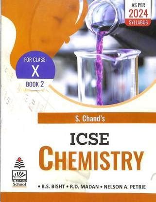 S. Chands ICSE Chemistry Book 2 Class 10 (As Per 2024 Syllabus): Buy S ...