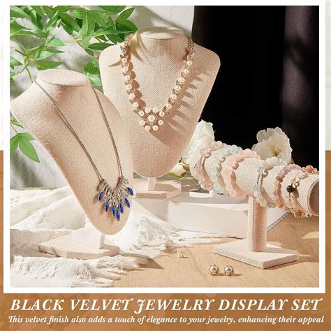 Huquary 6 Pcs Jewelry Display Set Necklace Display Stand T India | Ubuy
