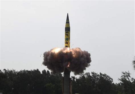 India successfully test fires 5000 km range nuke capable Agni-V off ...