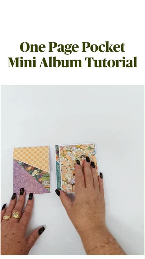 Image result for Pocket Page Mini Album Tutorial