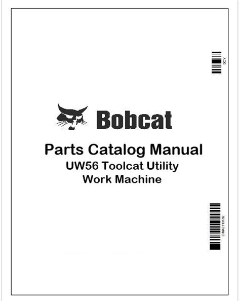 Bobcat Machinery PDF Manuals: Service, Repair & Parts