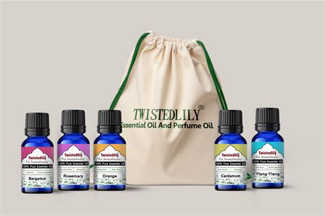 Twistedlily Pure, Natural & Organic Essential Oils Set of 5 – TWISTEDLILY