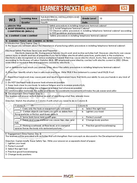 Image result for Answer Key of EIM 10 Module 1 First Quarter