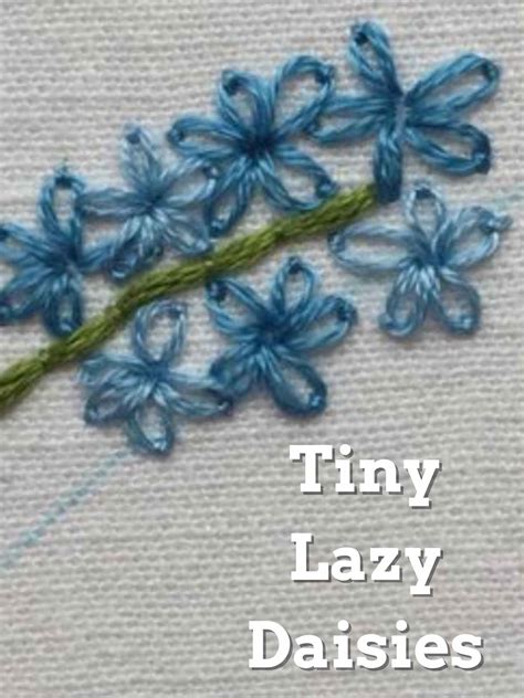 Image result for Lazy Daisy Embroidery Tutorials
