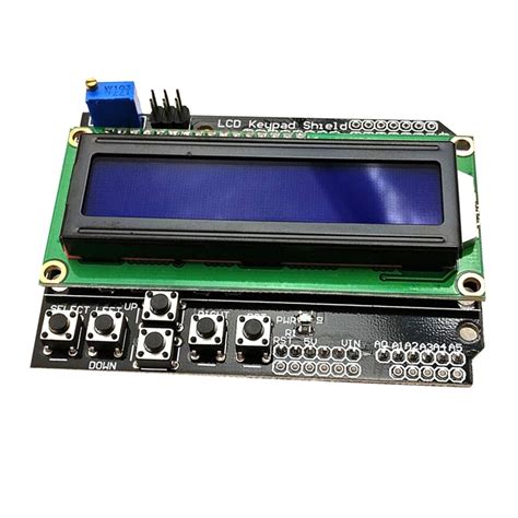 16x2 LCD Keypad Shield Arduino LCD Keypad 1602 LCD – REES52