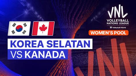 Korea Selatan vs Kanada - Full Match | Women's Volleyball Nations ...