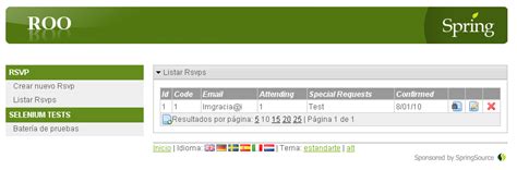 Spring Roo 的图像结果