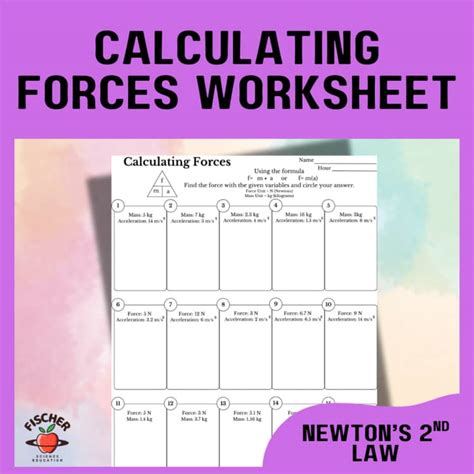 Image result for Forces Math Practice Problems