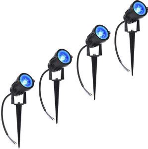 JACKAL LED 6 WATT BLUE GARDEN LIGHT (SPIKE) (PACK OF 4) Gate Light ...
