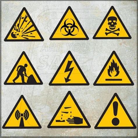Safety Sign - Industrial Safety Poster Makers Wholesale Trader from ...
