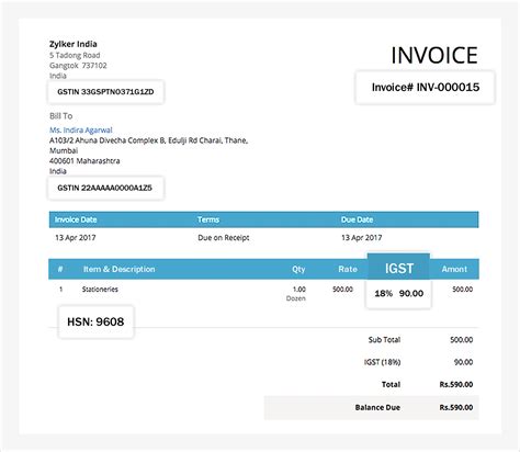 Image result for Create GST Invoices