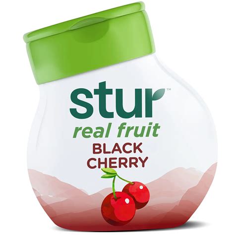 Stur Black Cherry Liquid Water Enhancer - Shop Mixes & flavor enhancers ...