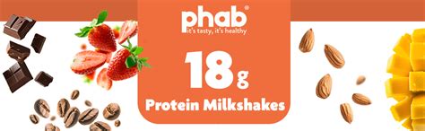 Phab Assorted Protein Milkshakes(200Ml, Pack Of 24)With 18G Protein ...