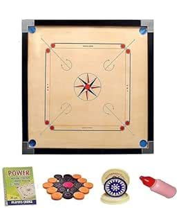 Buy KMT Superior Matte Finish Practice Carrom Board for Serious ...