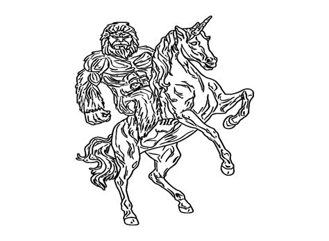 30 Bigfoot Coloring Pages - Free & Printable for Kids and Adults