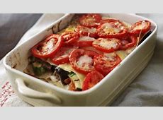 Roasted vegetable lasagne recipe   BBC Food