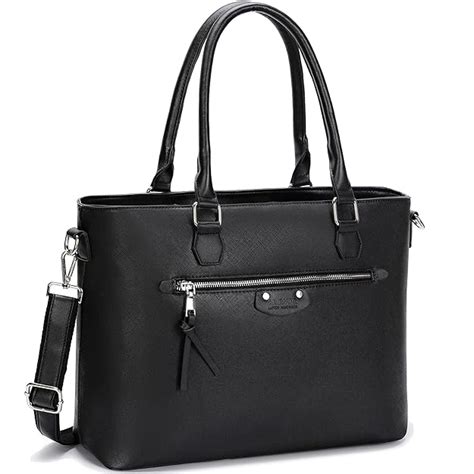 Laptop Bag for Women 15.6 Inch, Structured Lightweight Work Computer ...