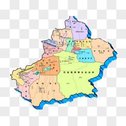 新疆各县地图,新疆的详细地图 - 伤感说说吧