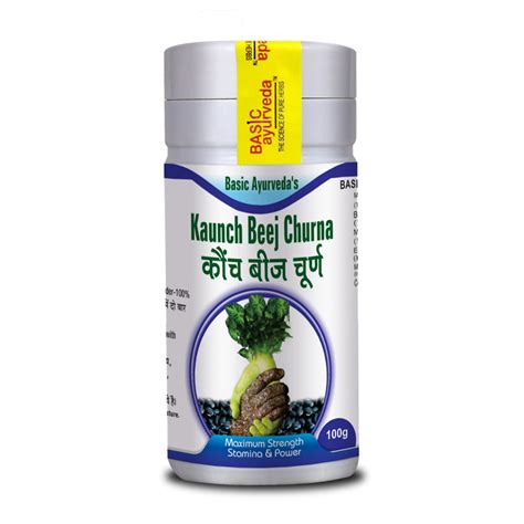 Basic Ayurveda Kaunch Beej Churna 100 Gram