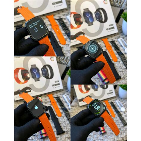 Hk15 Pro Max Ultra 2 Combo, 7 Different Straps And Smartwatch, Change ...