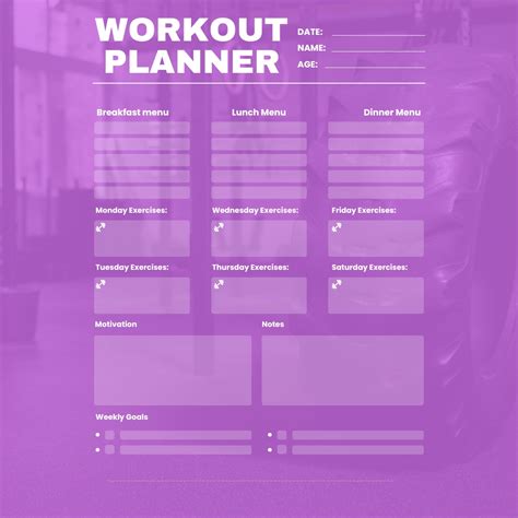 Workout Planner 的图像结果