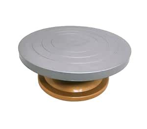 Cake Stand Turntable for Decorating Cakes | Fiber 360 Degree Smooth ...