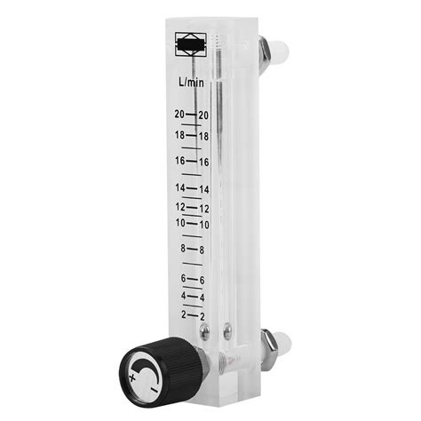 LZQ-7 Flowmeter 2-20LPM Flow Meter with Control Valve for Oxygen/Air ...
