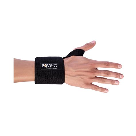 Fovera Wrist Support Band with Thumb Loops (Universal) - Cureka ...