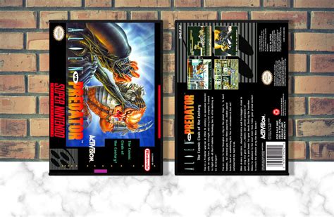 Image result for Alien vs Predator SNES Box Art