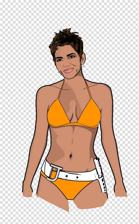 Halle Berry Female Bikini Lana Anthony Kane Leia Organa, james bond ...