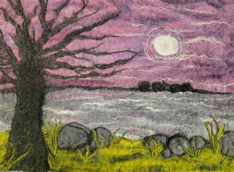 Tuesday & Wednesday, January 23 & 24, 6 pm- 9pm Wet Felted Landscapes ...