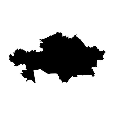 Kazakhstan map icon | Premium Vector