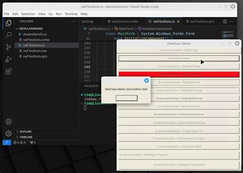 Mono .Net On Windows 的图像结果