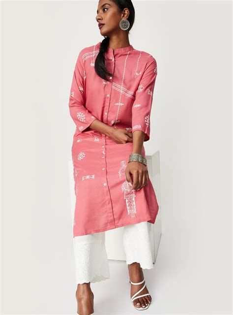 Buy Women Printed Straight Kurta Online at just Rs. 799.0 ...