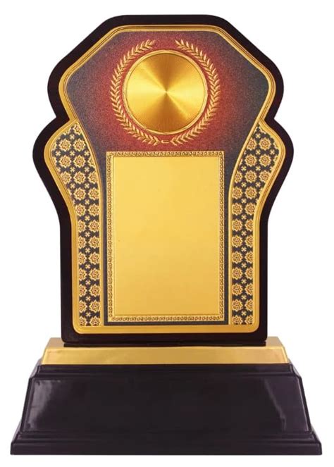 Buy Wooden Memento & Saffco Grad Shields | Winner Awards | Golden | 3 ...