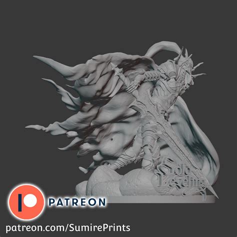 🩸 Blood Red Commander Igris | Knight Grade Shadow | 3D Printable Model ...