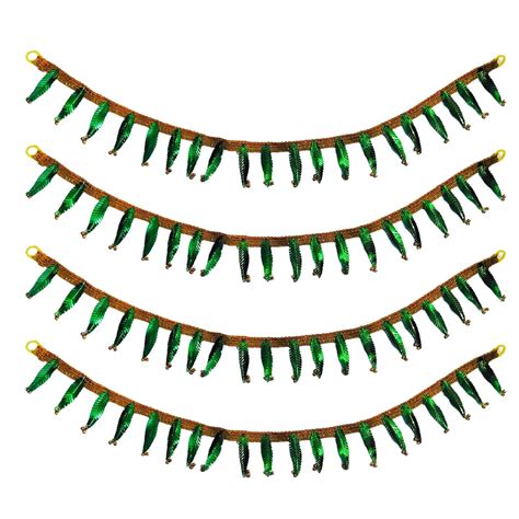 Buy Sri Yagnaa - Green Thoranam Hangings 4 pcs - Wedding Return Gifts ...