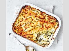 Spinach & courgette lasagne recipe   BBC Good Food