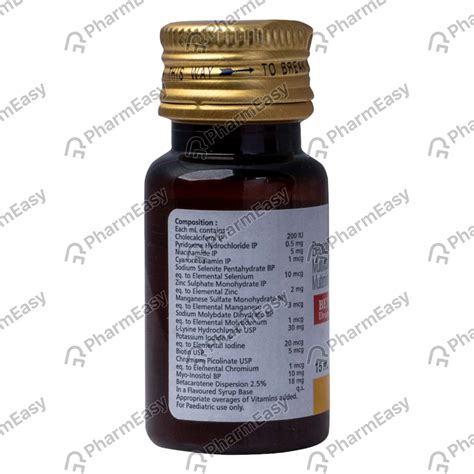 Befer Orange Flavour Bottle Of 15ml Oral Drops: Uses, Side Effects ...