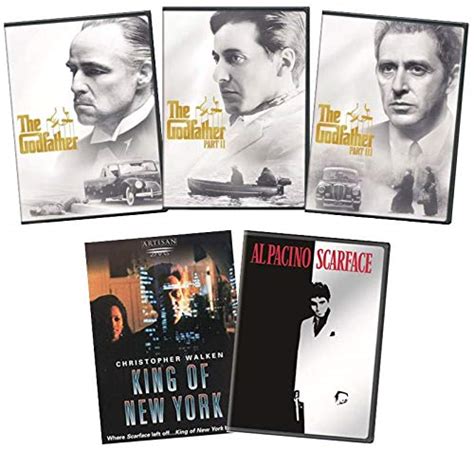 Buy Al Pacino Gangster Movie 5-Film Anthology: The Godher Trilogy (The ...