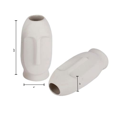Xotic essentials Face Shape Ceramic Vases | Planter | Flower Pot | Fac ...